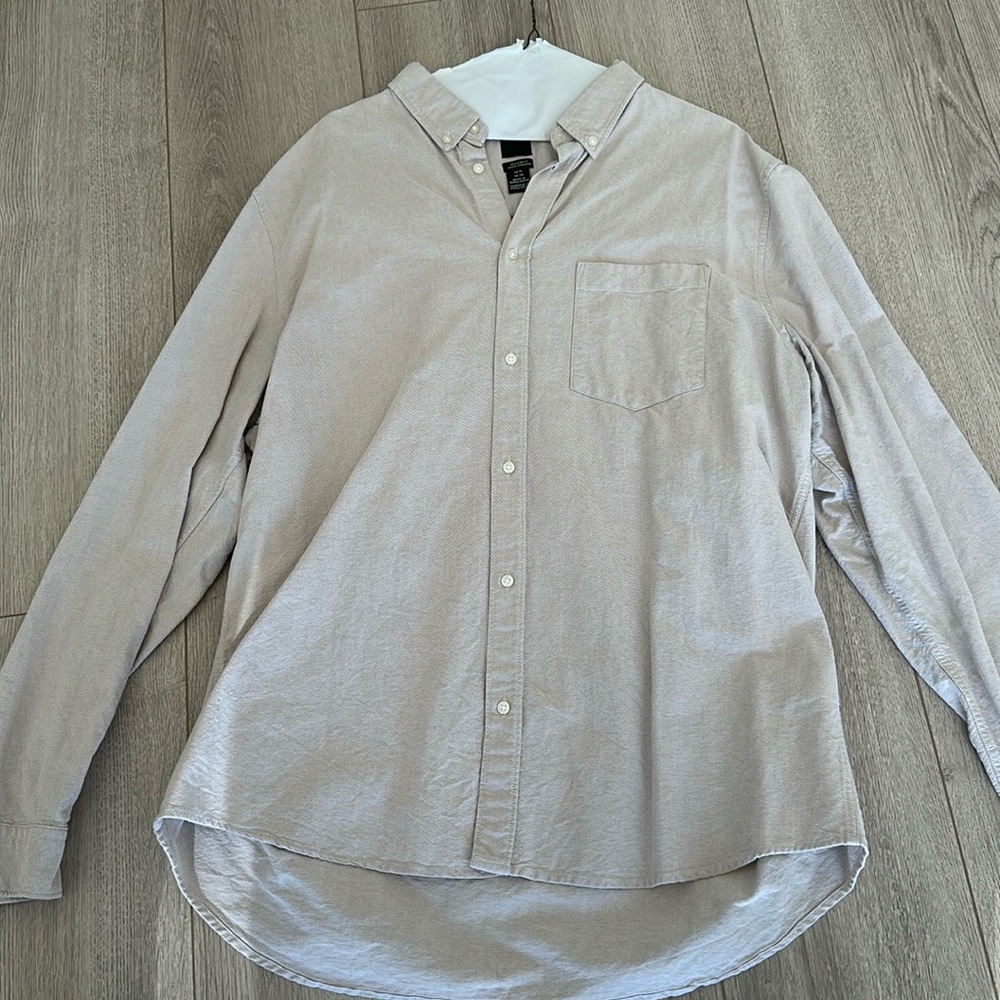 Men’s H&M Long Sleeve Button Down | Regular Fit XL